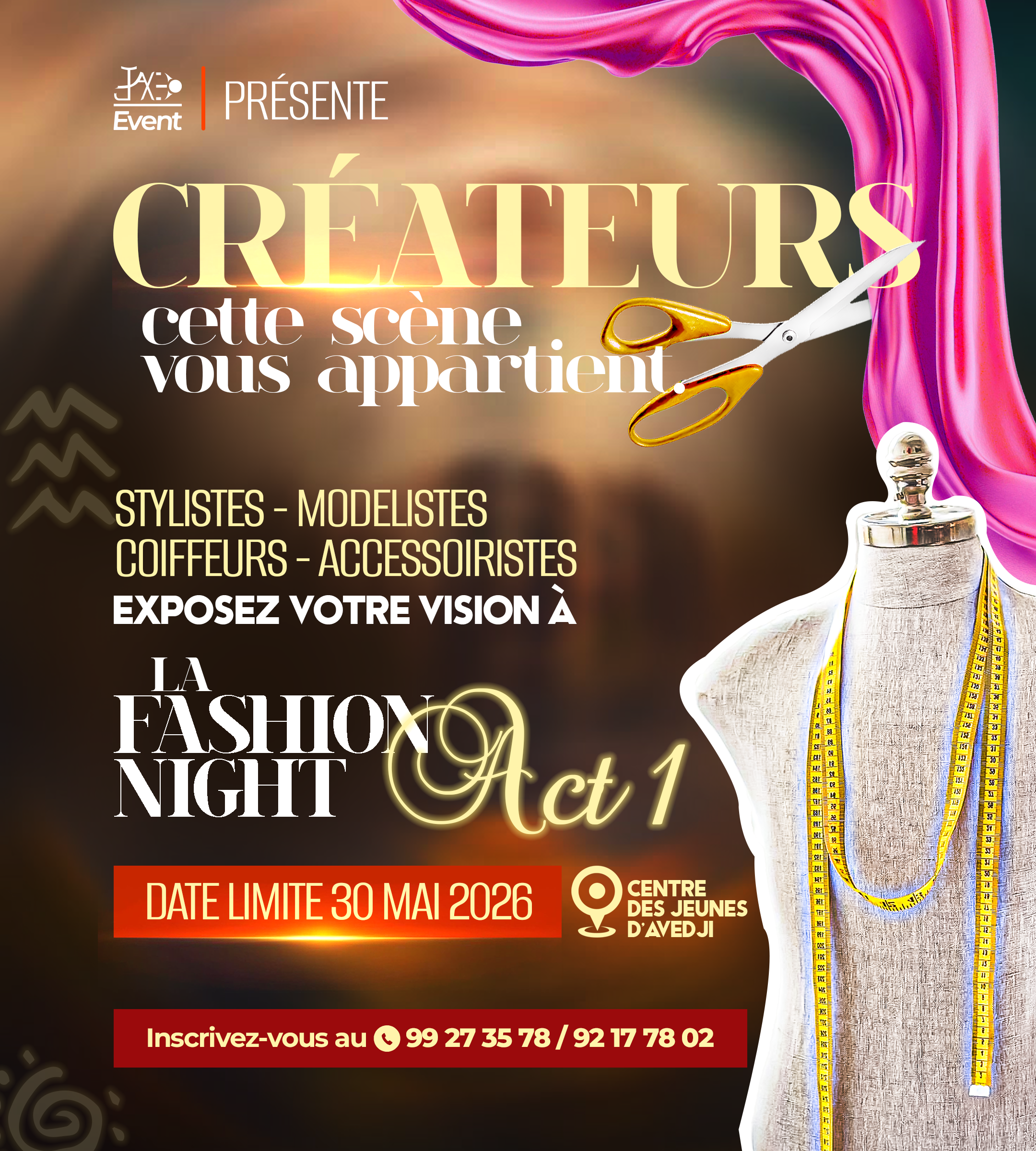 Affiche appel aux créateurs